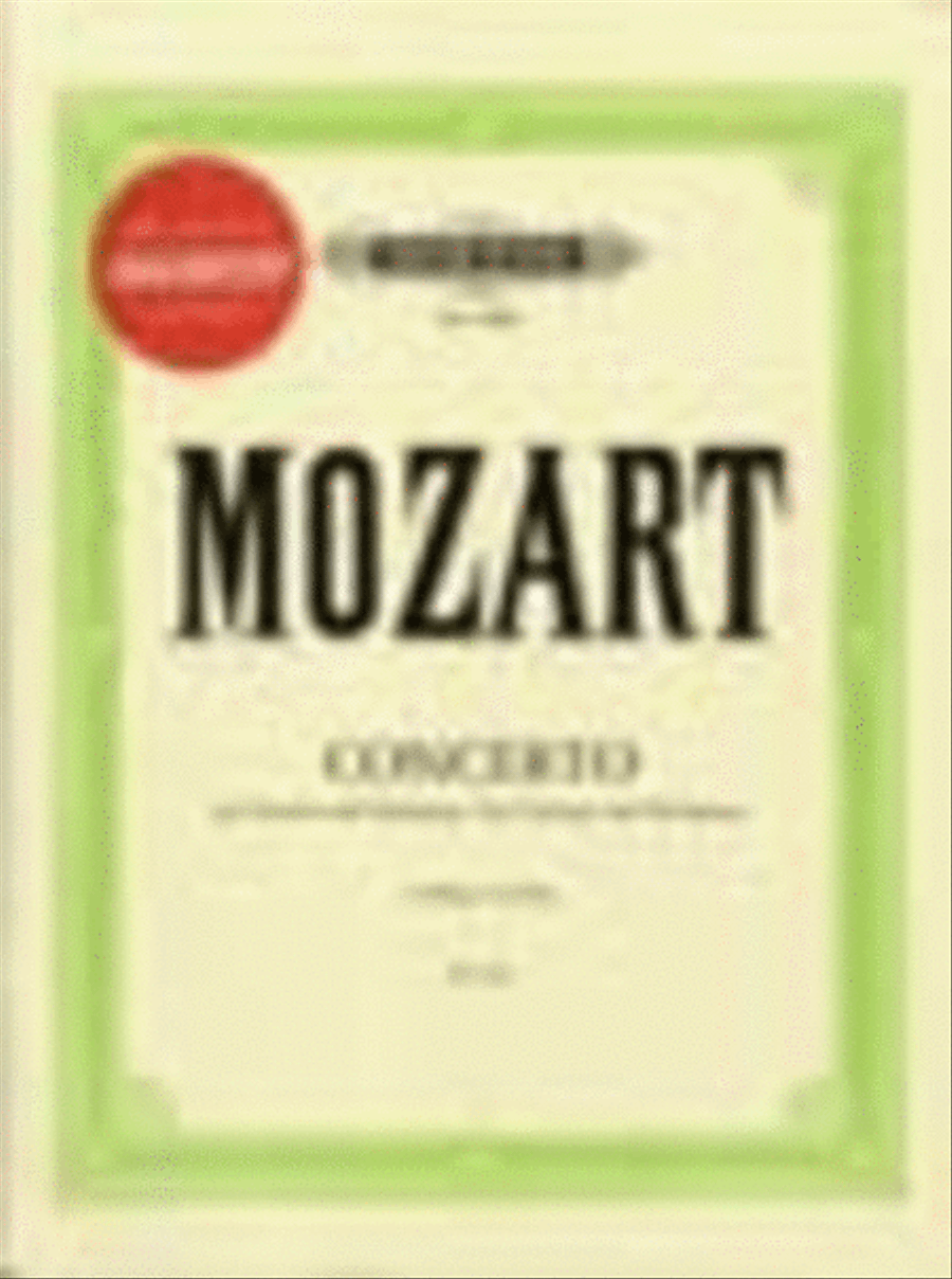 Violin Concerto No. 5 in A K219 (Edition for Violin and Piano) [incl. CD] scores gallery preview page 1