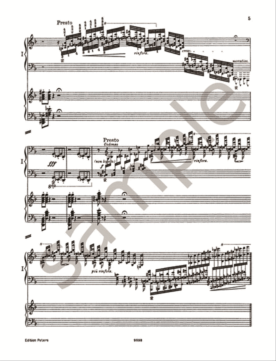 Totentanz (Edition for 2 Pianos) School and Community scores gallery preview page 4