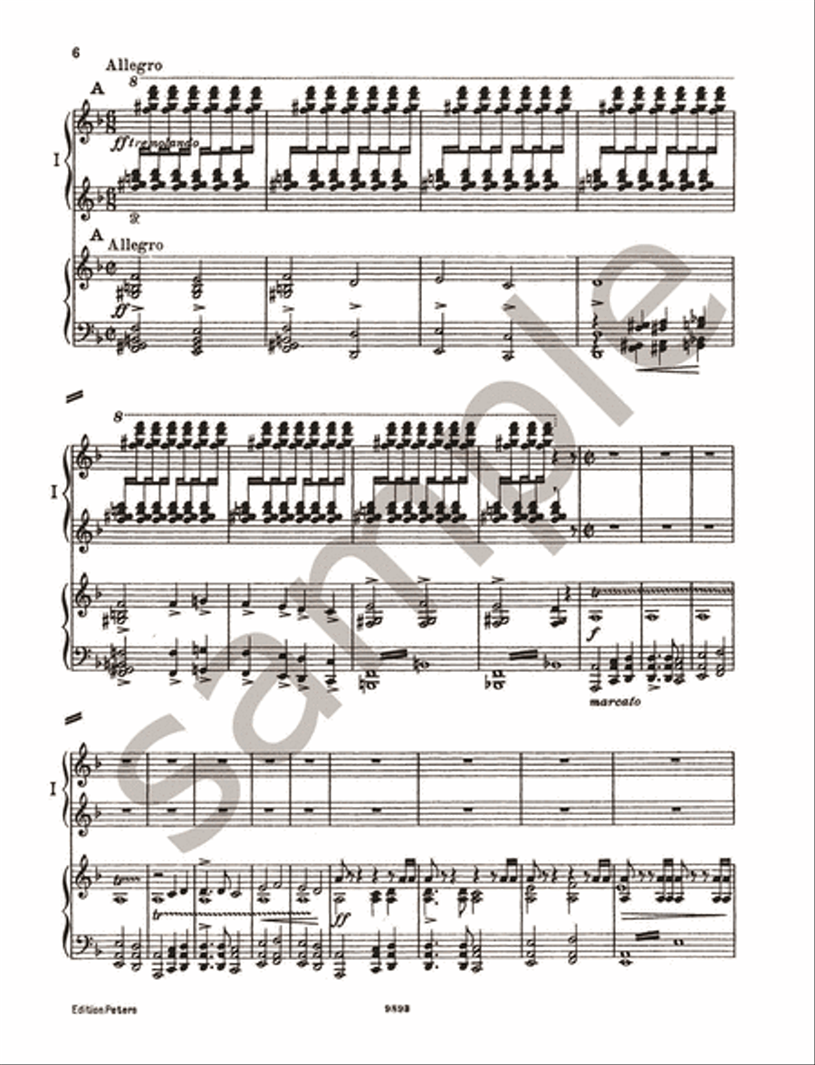 Totentanz (Edition for 2 Pianos) School and Community scores gallery preview page 5