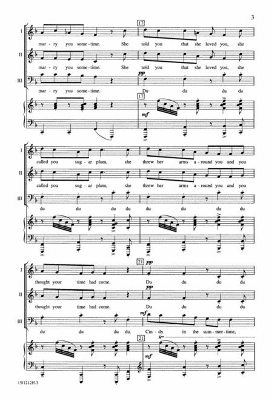 American Folk Rhapsody American Folk Rhapsody 3-Part scores gallery preview page 3