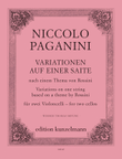 Variations on one string after a theme by Rossini