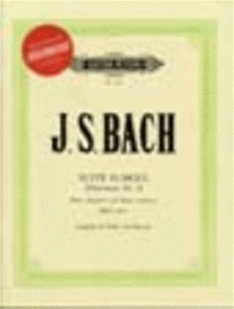 Orchestral Suite No. 2 in B minor BWV 1067 (Ed. for Flute and Piano) [incl. CD] Flute Solo scores gallery preview page 1