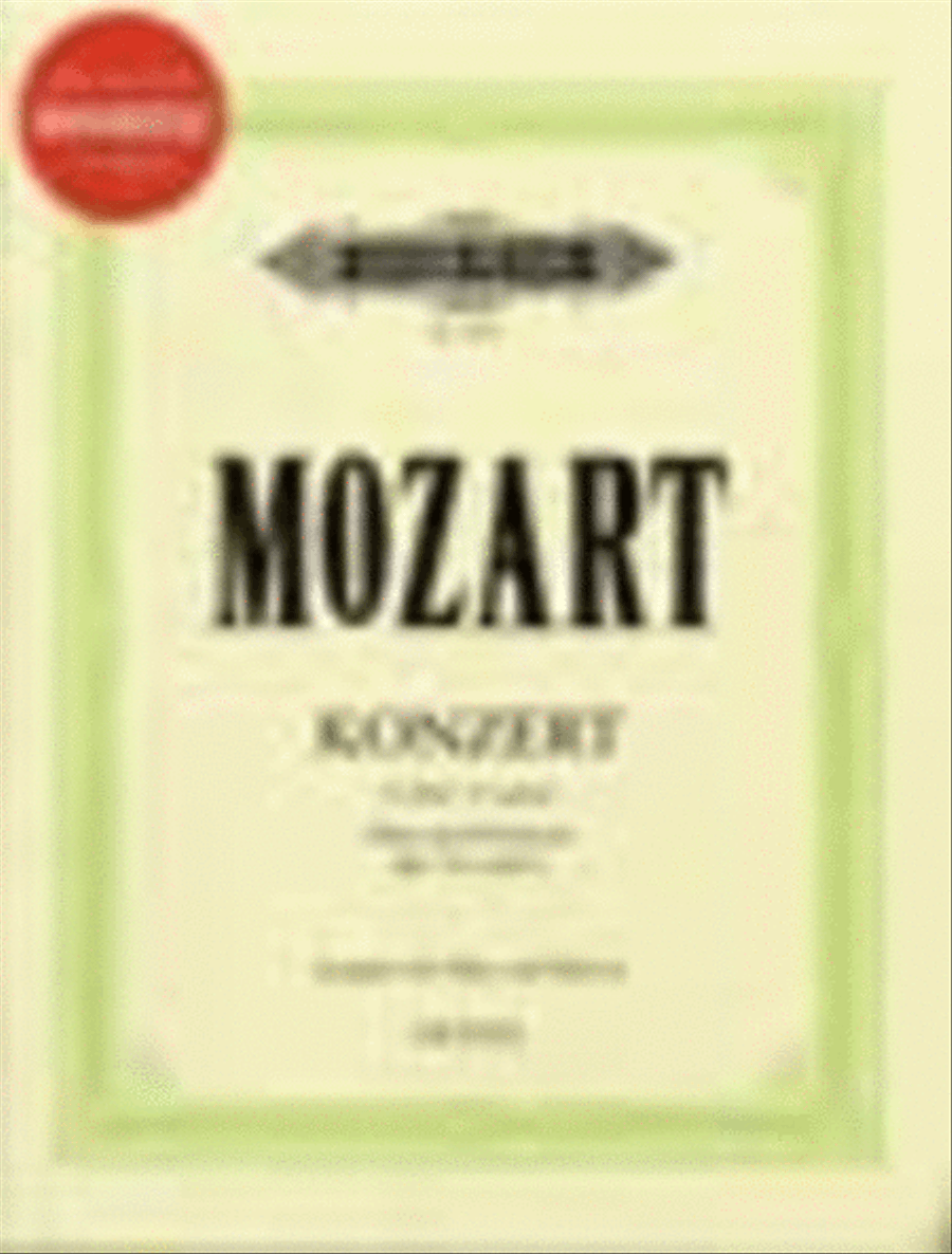 Oboe Concerto in C K314 (285d) (Edition for Oboe and Piano) [incl. CD] Piano Accompaniment scores gallery preview page 1