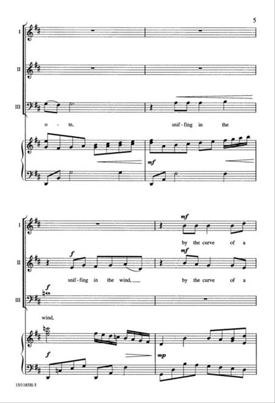 Be the Stream that Oxbows 3-Part scores gallery preview page 5