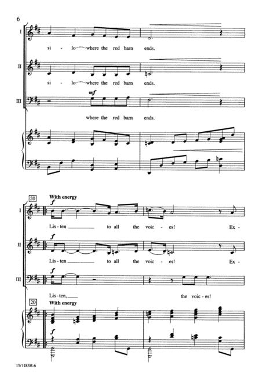 Be the Stream that Oxbows 3-Part scores gallery preview page 6