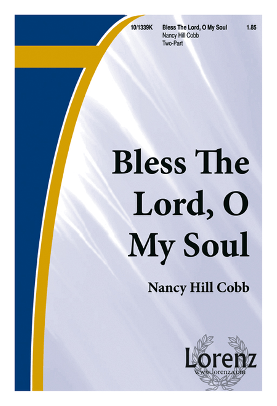 Bless the Lord, O My Soul 2-Part scores gallery preview page 1