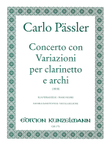 Concerto con variazioni for clarinet
