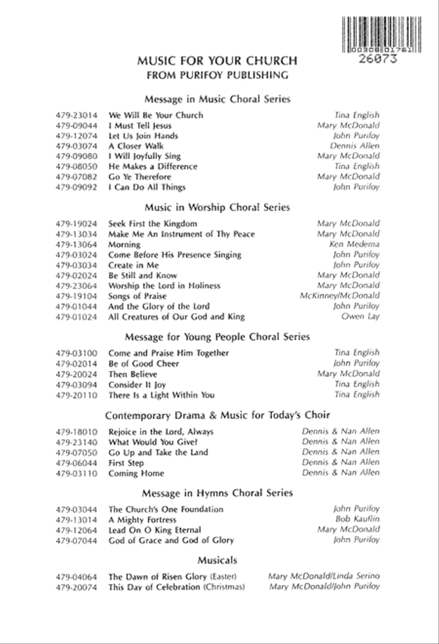 Blessed Jesus, Savior Shepherd 4-Part scores gallery preview page 9