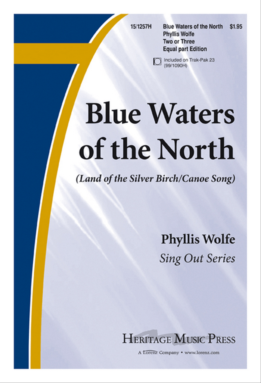 Blue Waters of the North Blue Waters of the North 2-Part scores gallery preview page 1