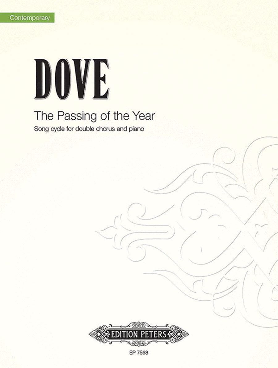 The Passing of the Year -- Song Cycle for Double Chorus and Piano SSAATTBB scores gallery preview page 1