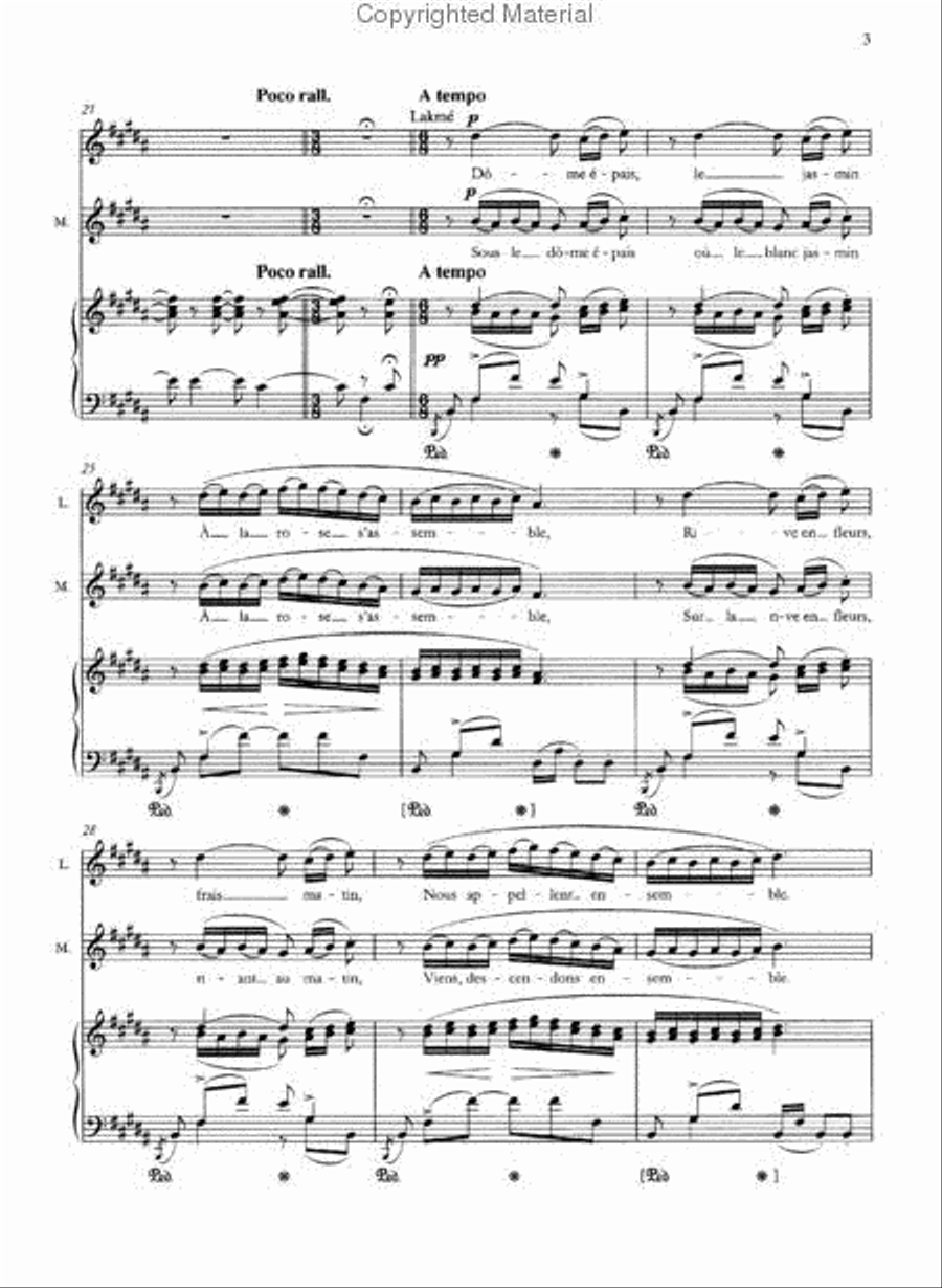 Dome Epais Dome Epais Mezzo-Soprano Voice scores gallery preview page 3