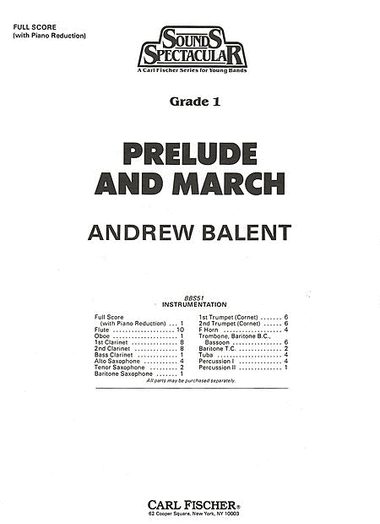 Prelude and March