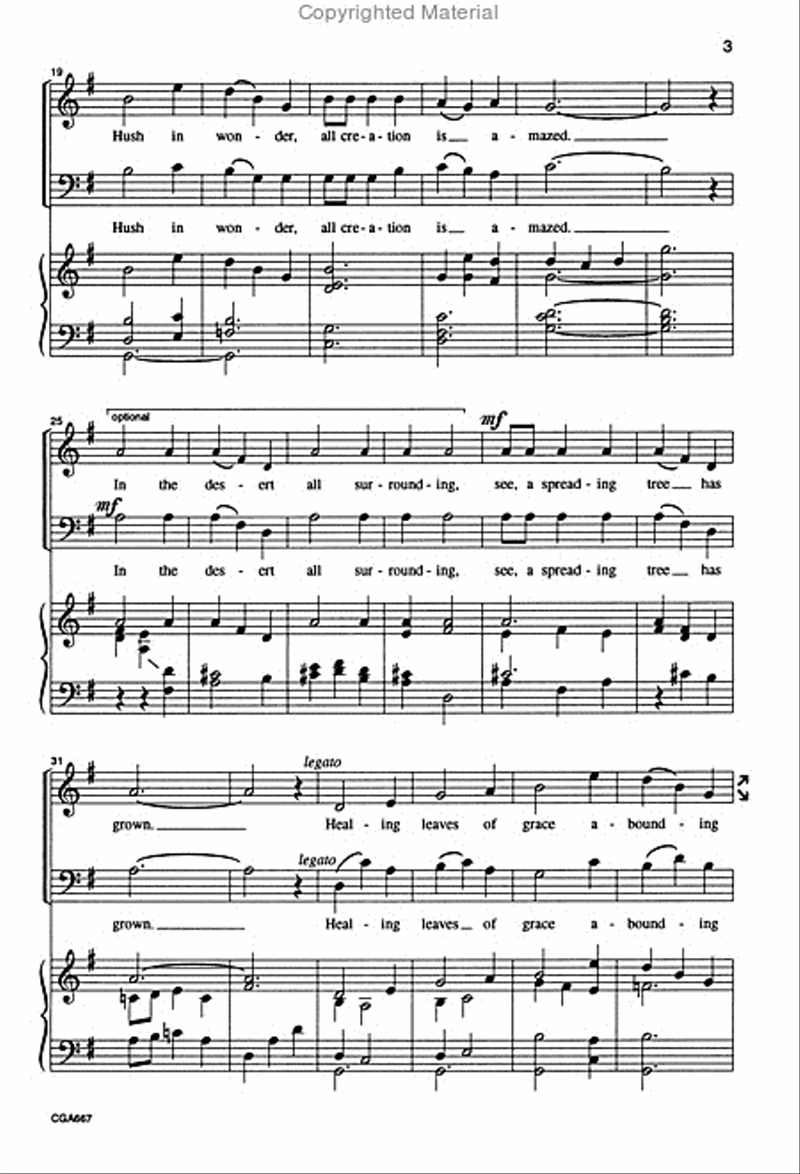 Celebrate the Risen Christ 3-Part scores gallery preview page 3