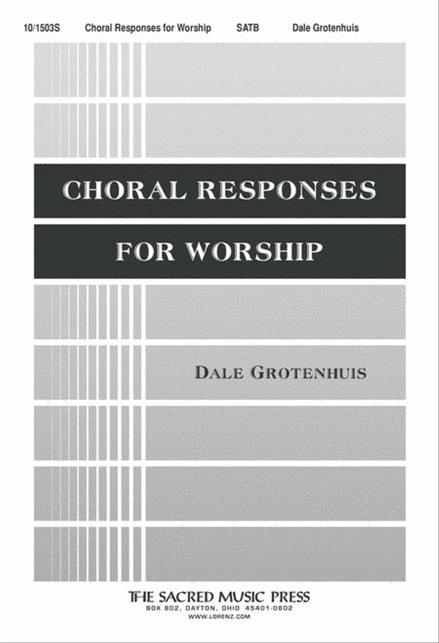 Choral Responses for Worship 4-Part scores gallery preview page 1