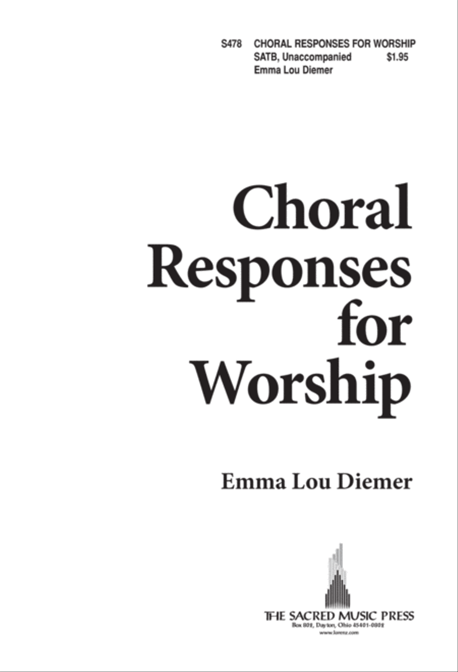 Choral Responses for Worship 4-Part scores gallery preview page 2