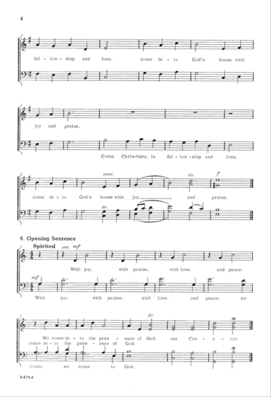 Choral Responses for Worship 4-Part scores gallery preview page 5