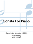 Sonata For Piano