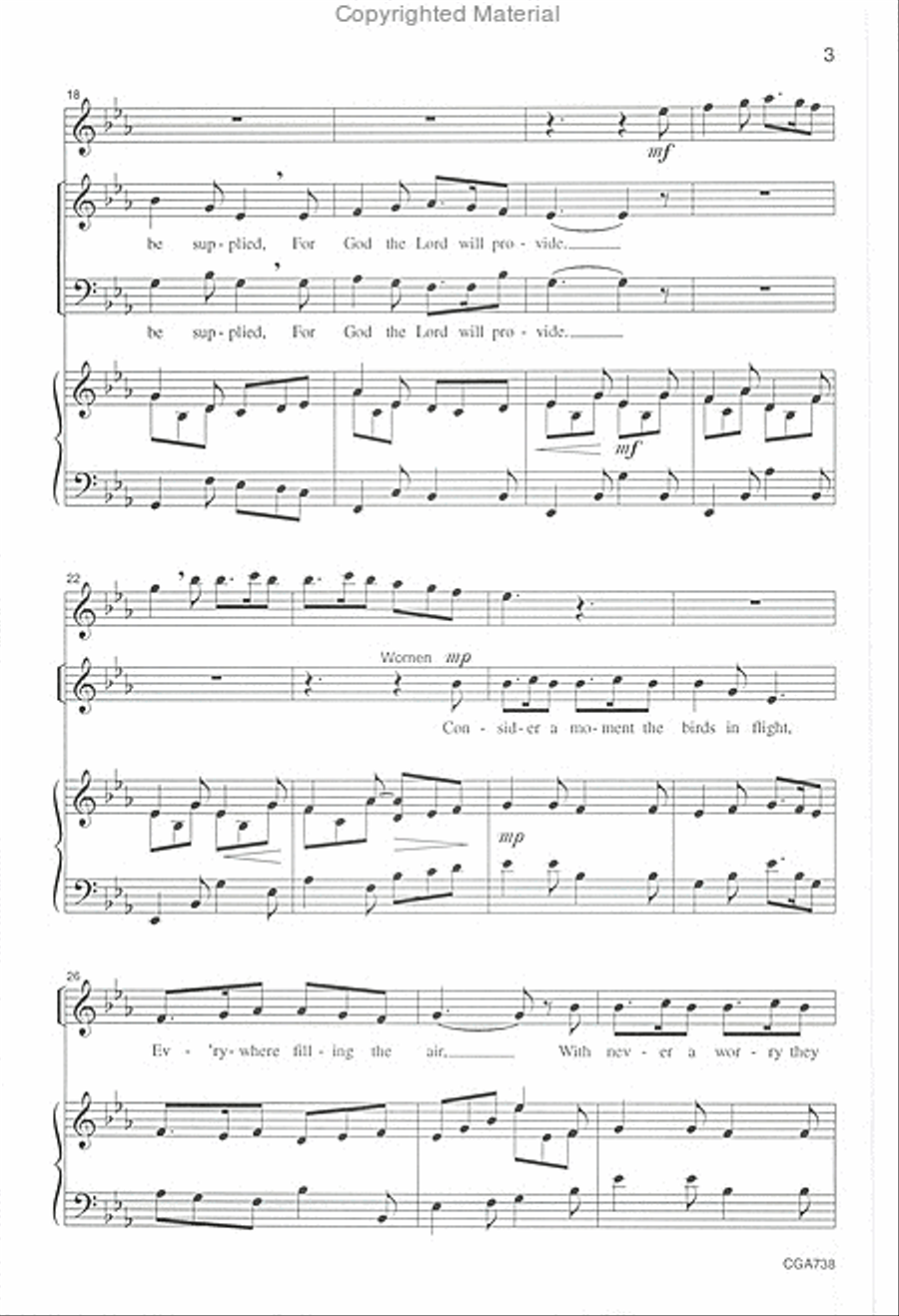 Consider the Lilies 2-Part scores gallery preview page 4
