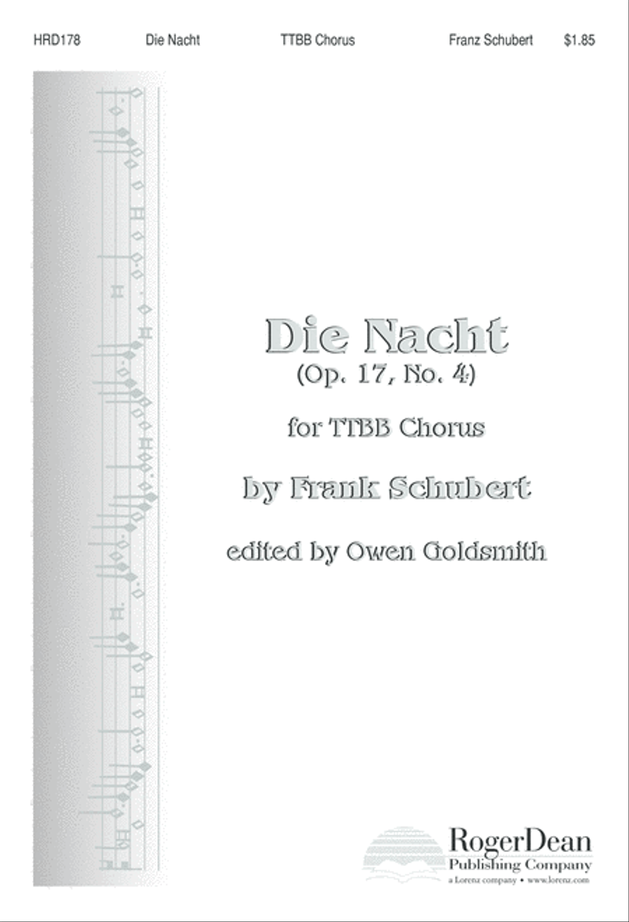 Die Nacht TTBB scores gallery preview page 2