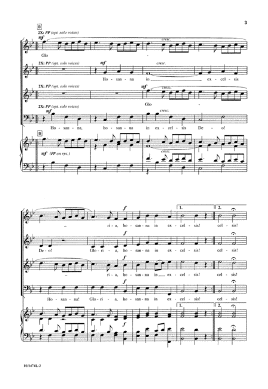 Ding Dong! Merrily on High 4-Part scores gallery preview page 4