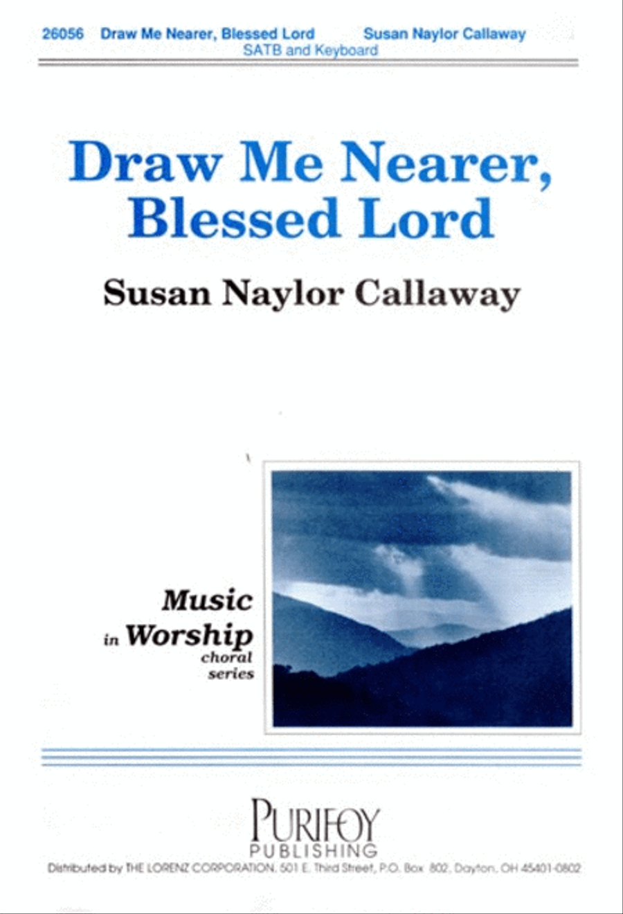 Draw Me Nearer, Blessed Lord 4-Part scores gallery preview page 1