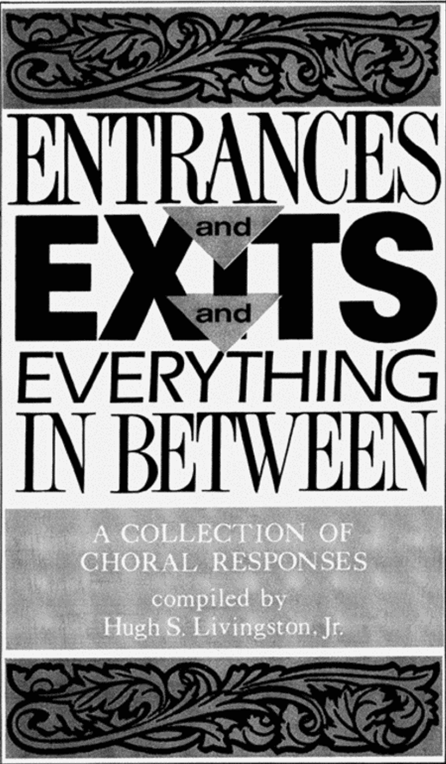Entrances and Exits and Everything In Between 4-Part scores gallery preview page 1