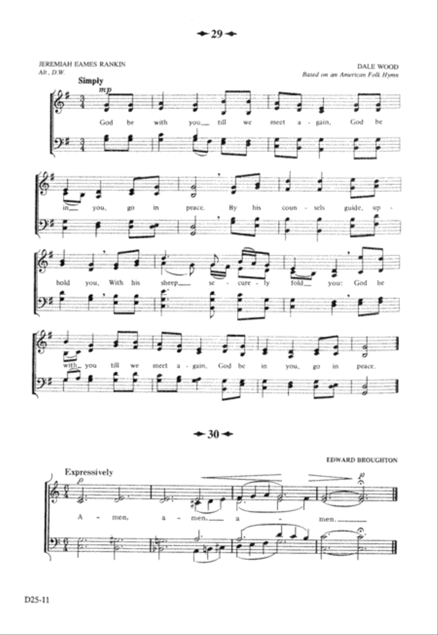 Entrances and Exits and Everything In Between 4-Part scores gallery preview page 12