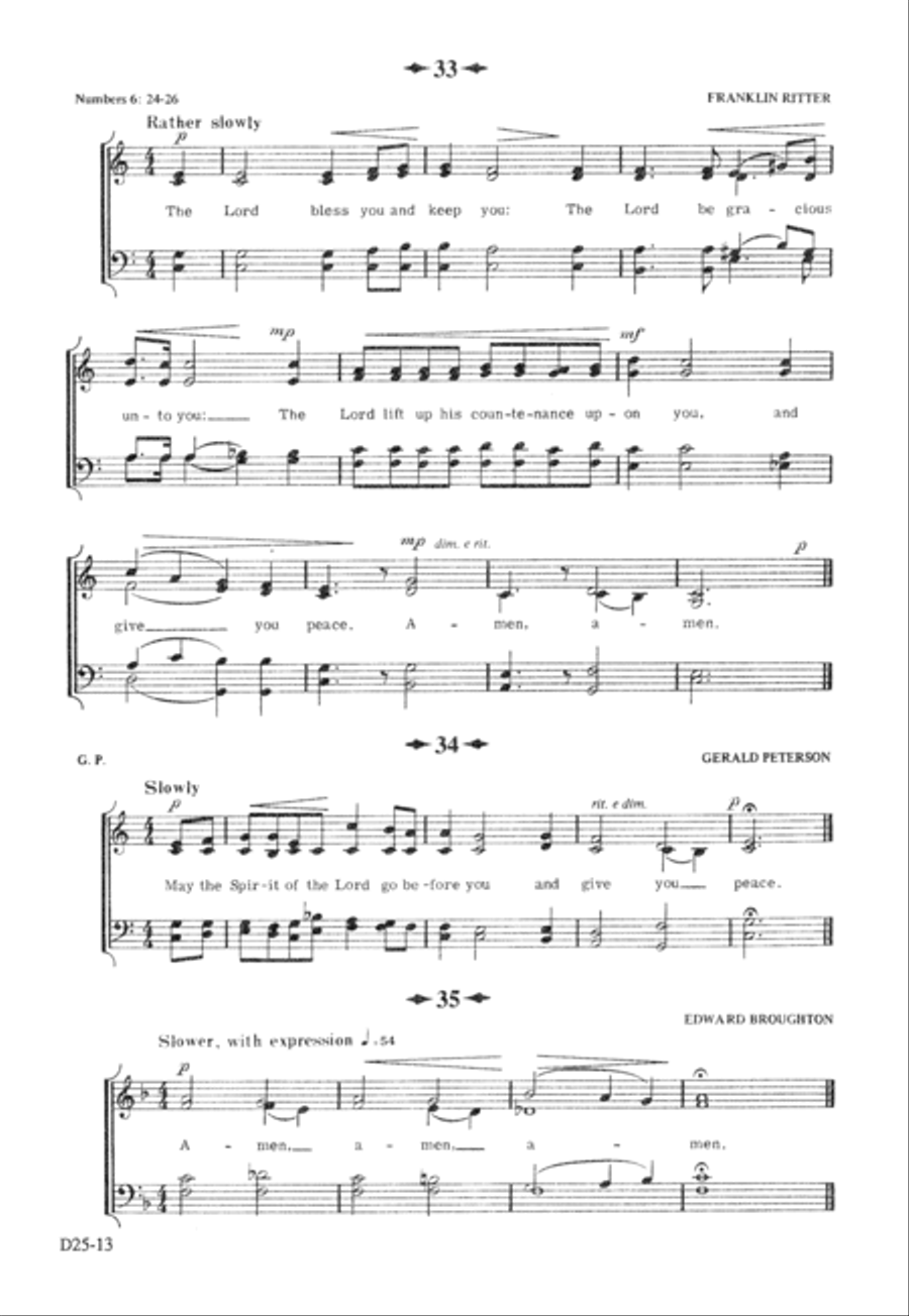 Entrances and Exits and Everything In Between 4-Part scores gallery preview page 14