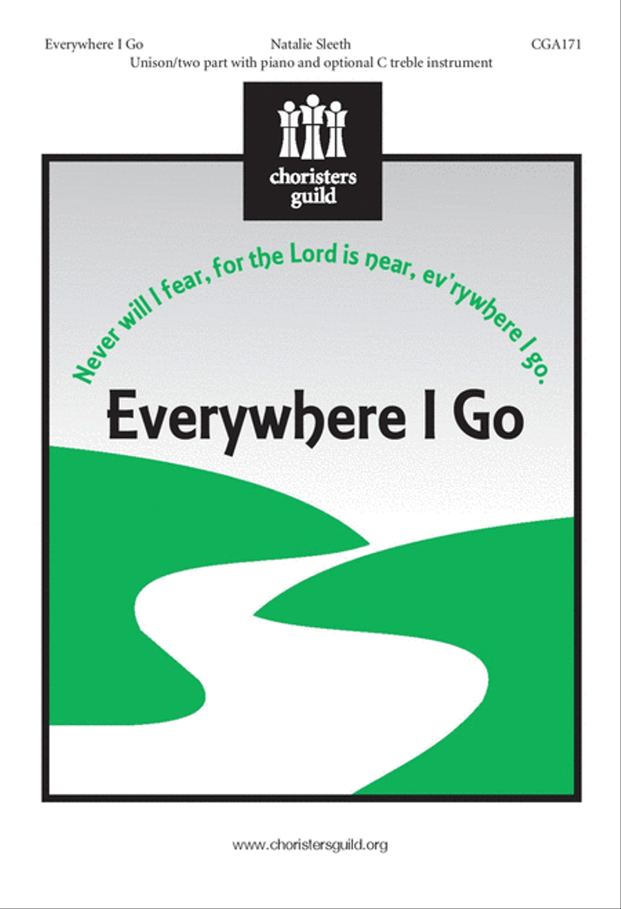 Everywhere I Go Unison Choir scores gallery preview page 1