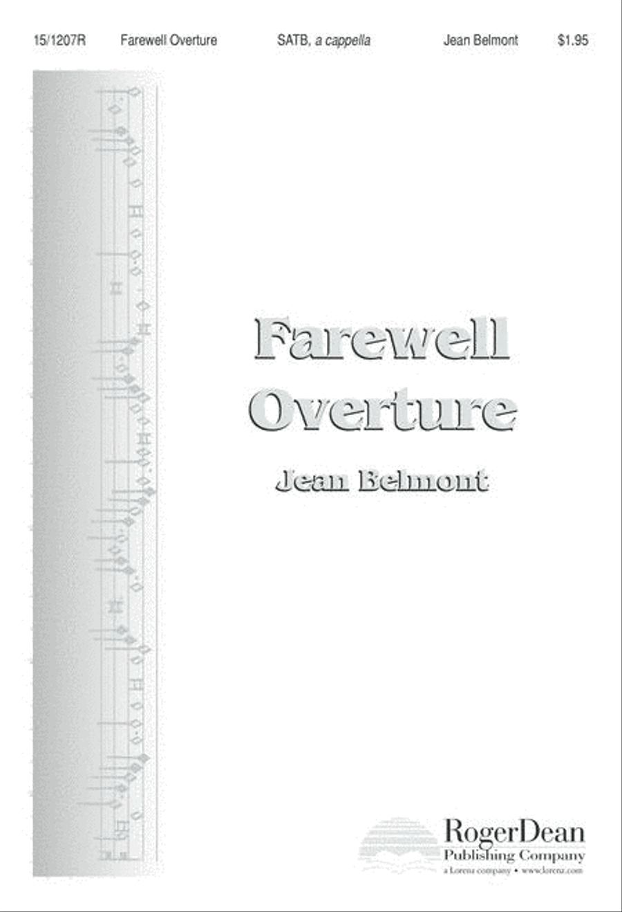 The Farewell Overture The Farewell Overture Divisi scores gallery preview page 1