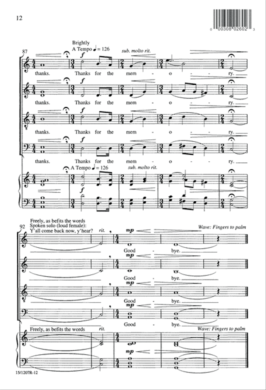 The Farewell Overture The Farewell Overture Divisi scores gallery preview page 13