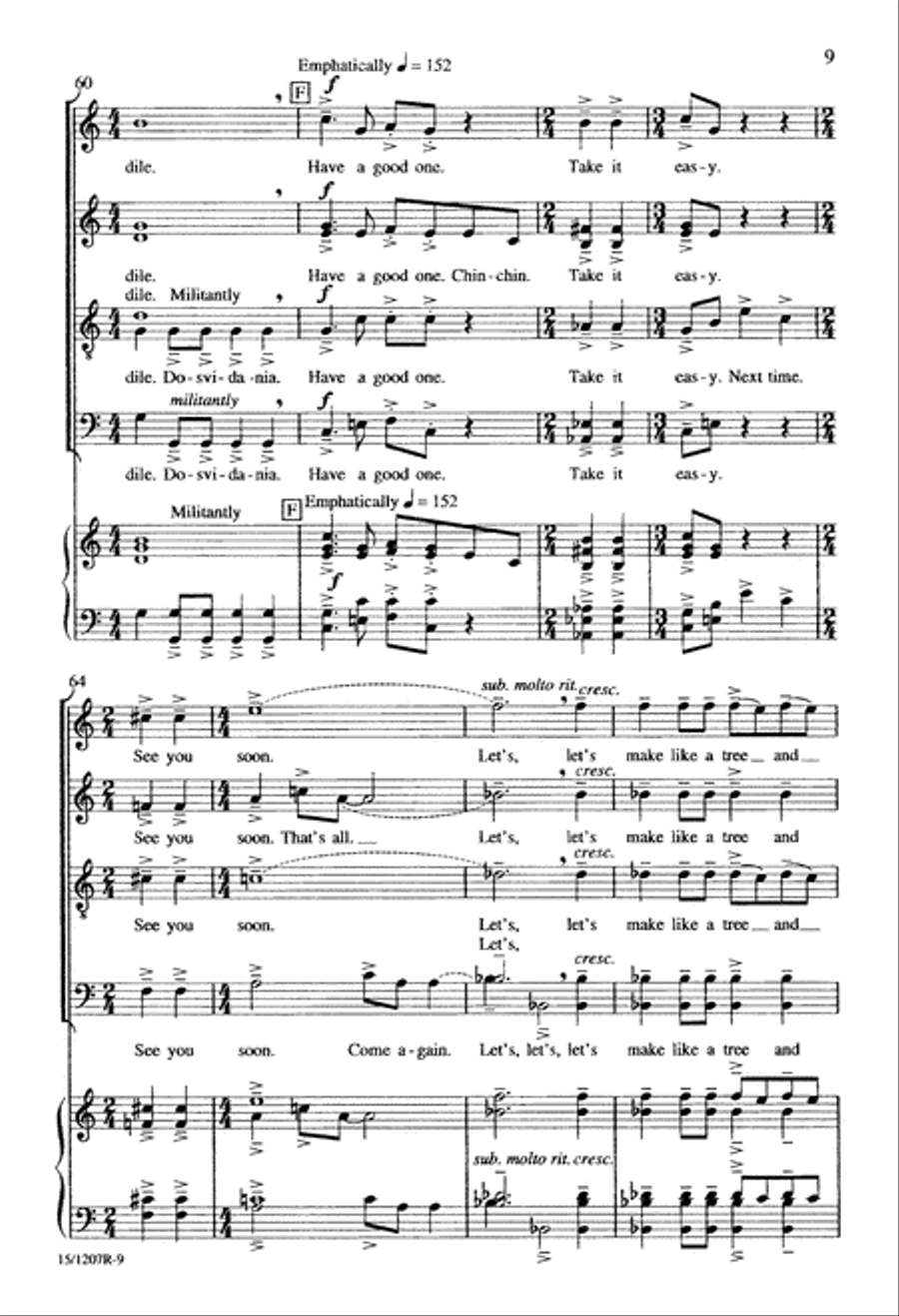 The Farewell Overture The Farewell Overture Divisi scores gallery preview page 10