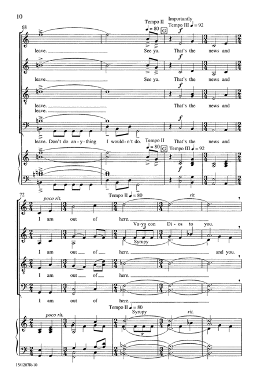 The Farewell Overture The Farewell Overture Divisi scores gallery preview page 11