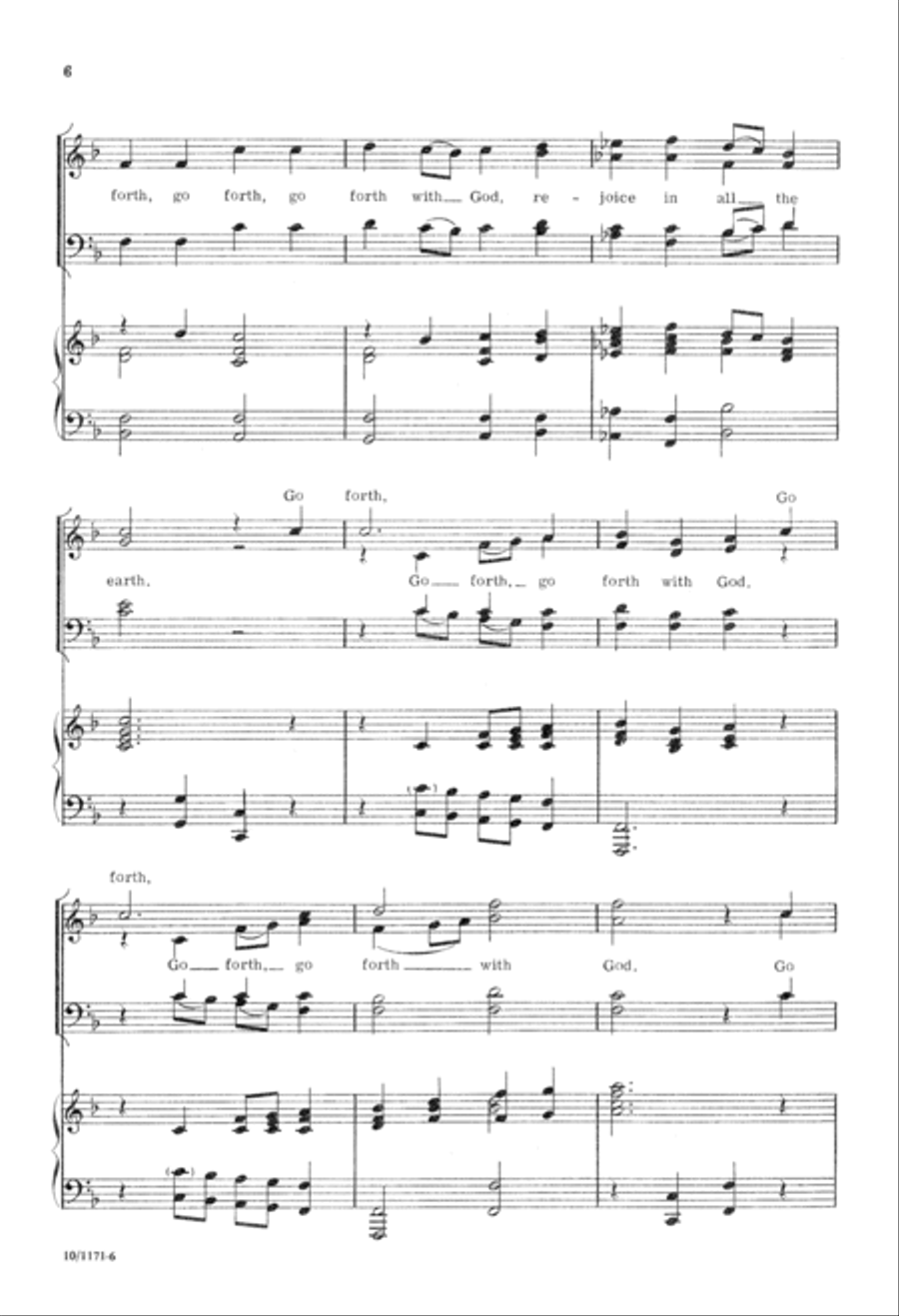 Five Choral Benedictions Choir scores gallery preview page 7