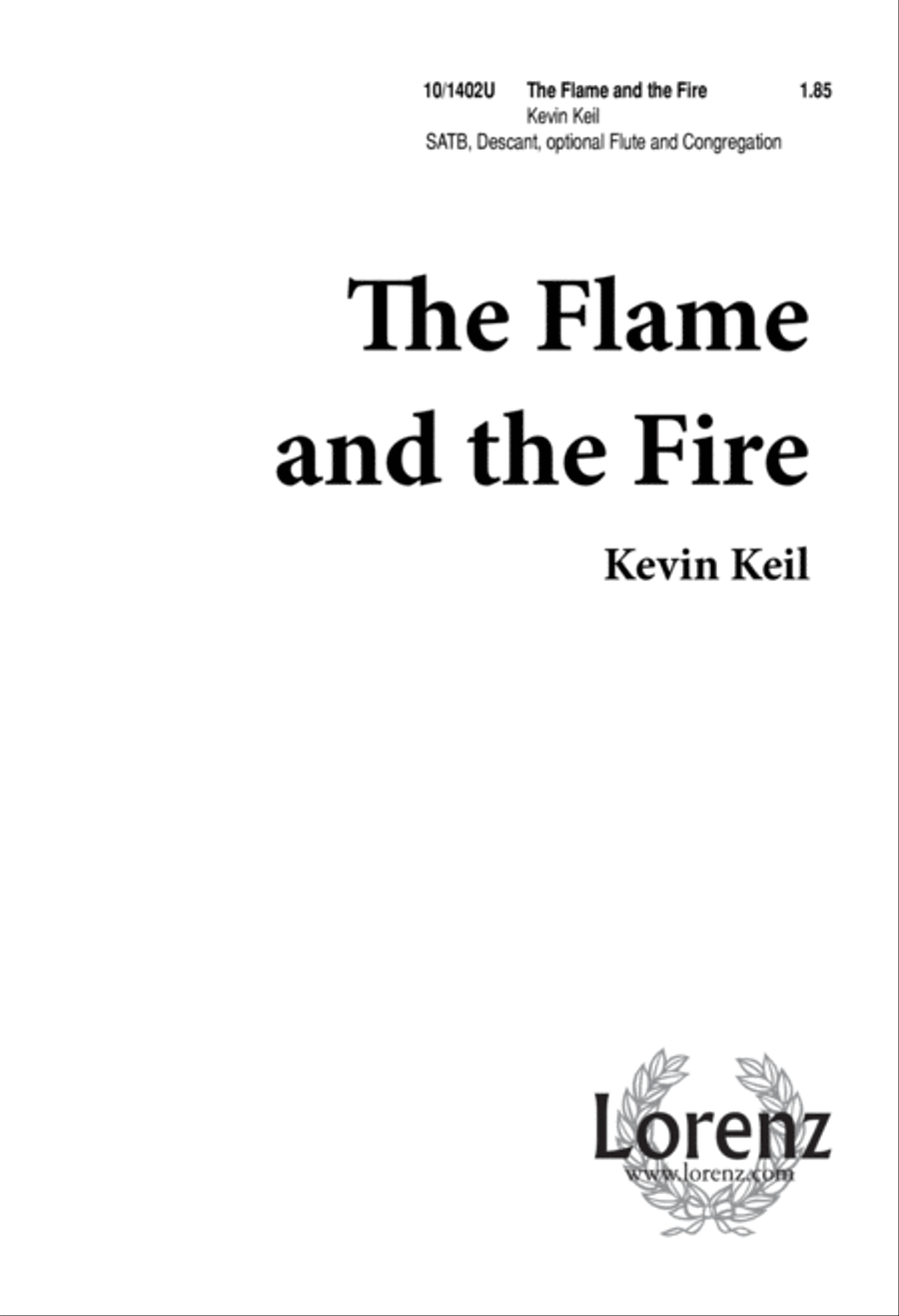 The Flame and the Fire 4-Part scores gallery preview page 2