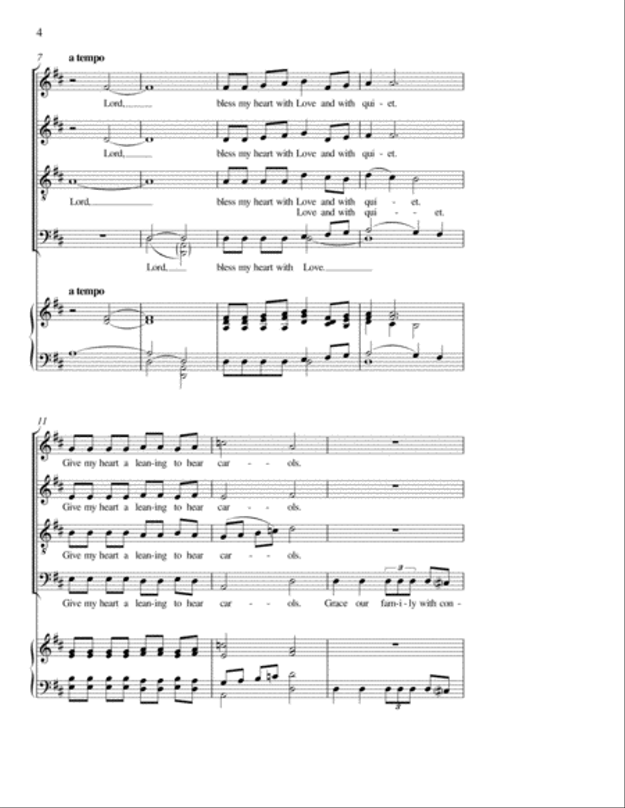 Lord, before this fleeting season 4-Part scores gallery preview page 3