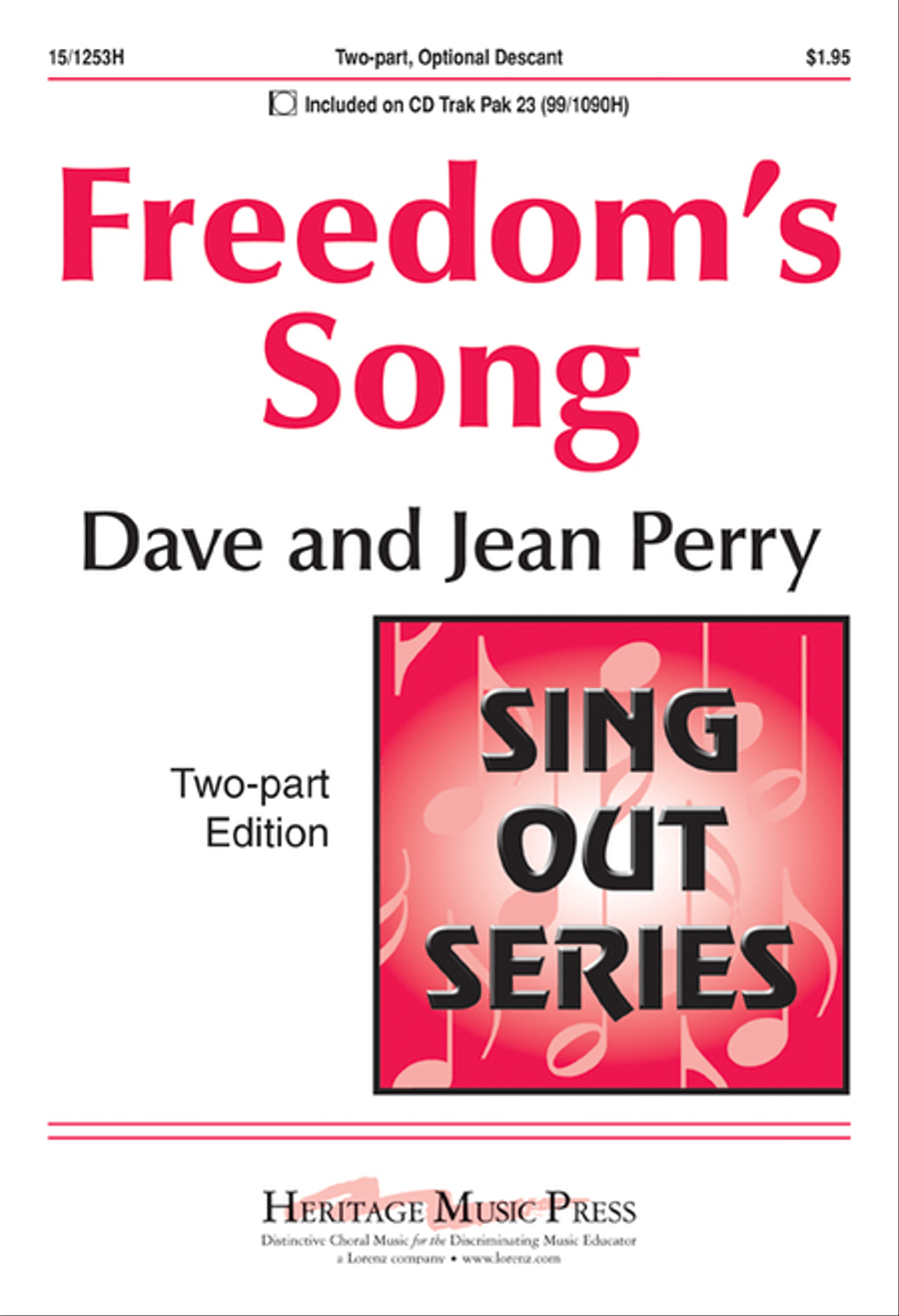 Freedom's Song Freedom's Song 2-Part scores gallery preview page 1