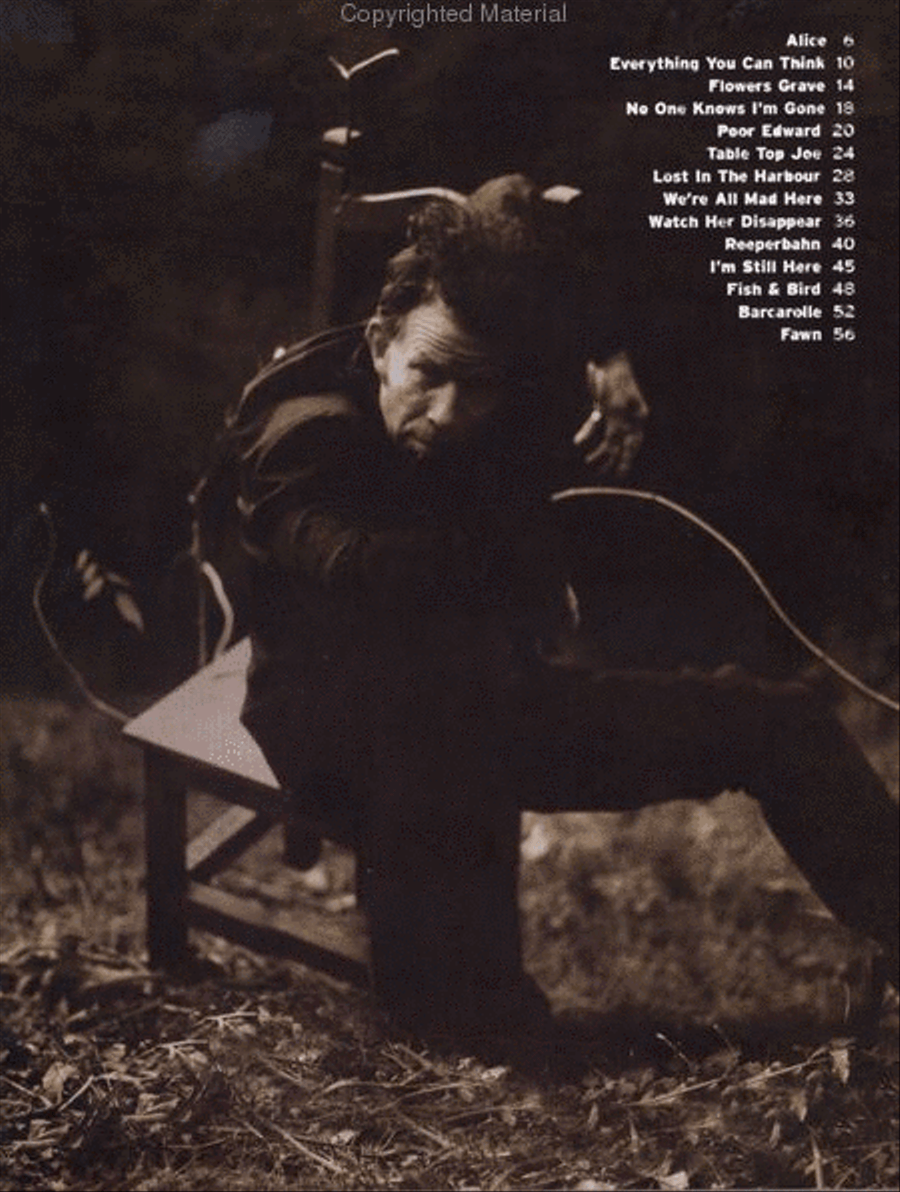Alice Piano, Vocal, Guitar scores gallery preview page 2