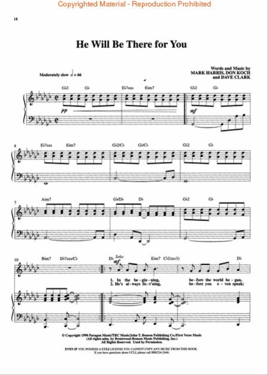 Greatest Songs Of 4him - Vocal Folio Voice Solo scores gallery preview page 3