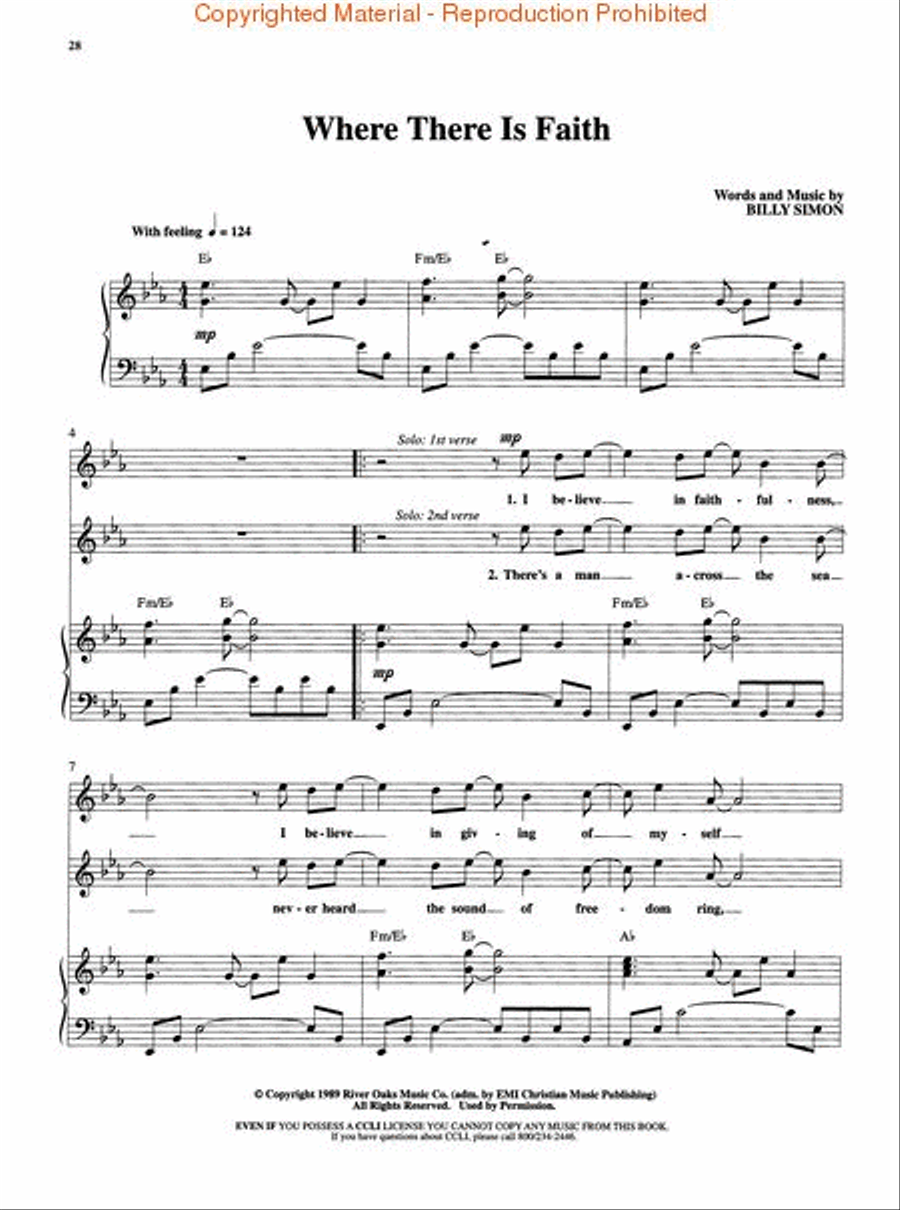 Greatest Songs Of 4him - Vocal Folio Voice Solo scores gallery preview page 4