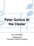 Peter Quince at the Clavier