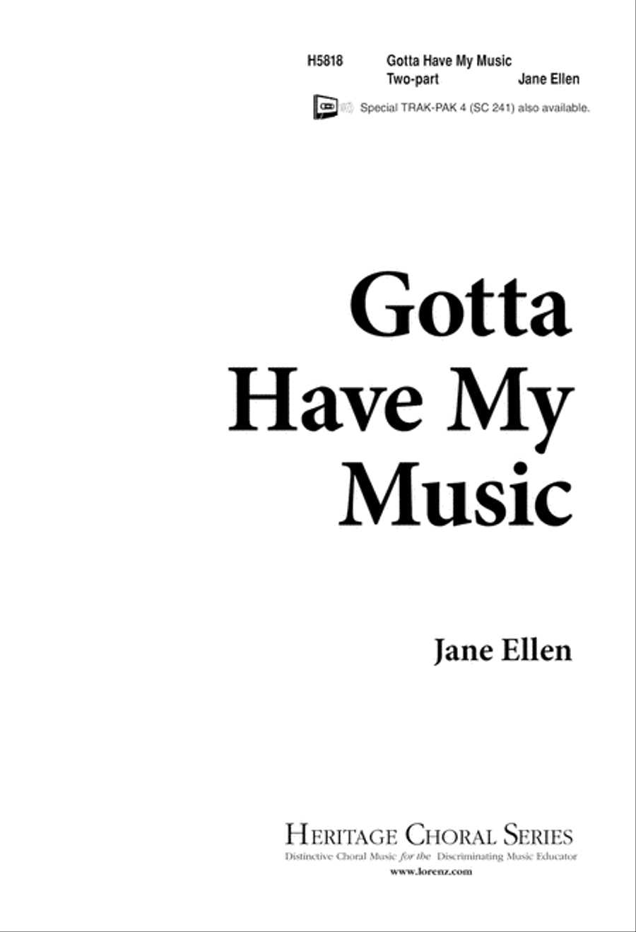 Gotta Have My Music Gotta Have My Music 3-Part scores gallery preview page 2