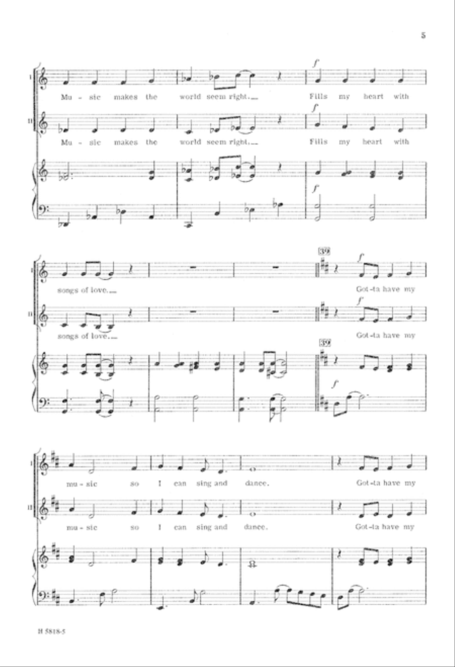 Gotta Have My Music Gotta Have My Music 3-Part scores gallery preview page 6