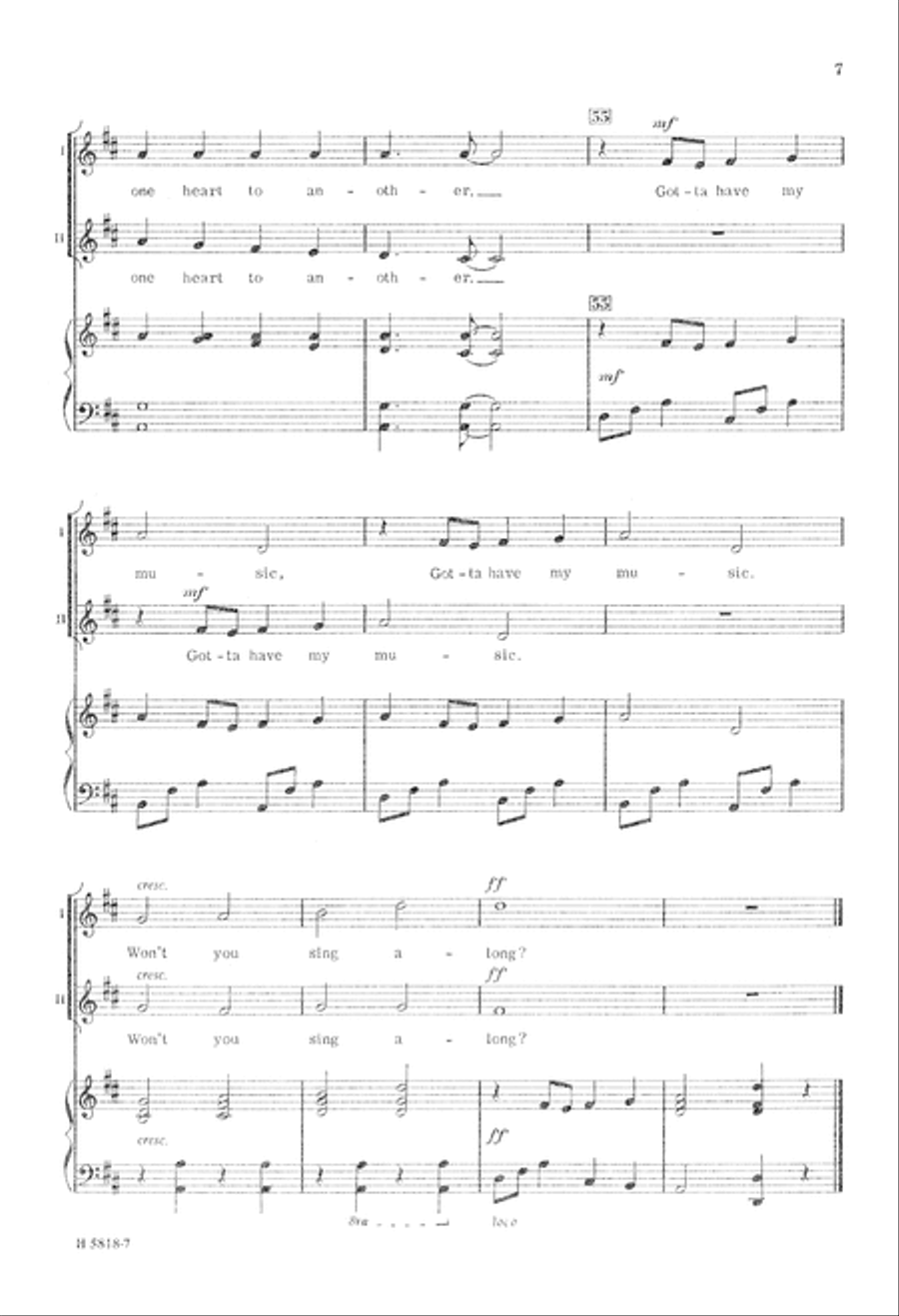 Gotta Have My Music Gotta Have My Music 3-Part scores gallery preview page 8