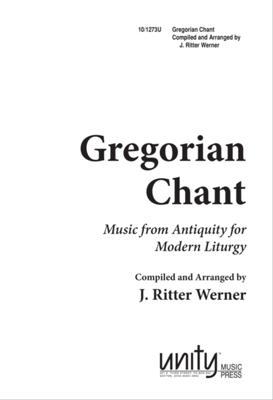 Gregorian Chant Gregorian Chant Unison Choir scores gallery preview page 2
