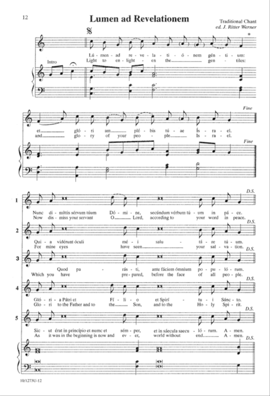 Gregorian Chant Gregorian Chant Unison Choir scores gallery preview page 13