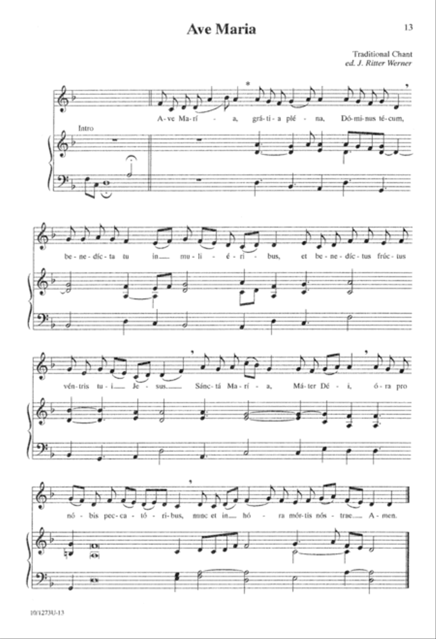 Gregorian Chant Gregorian Chant Unison Choir scores gallery preview page 14