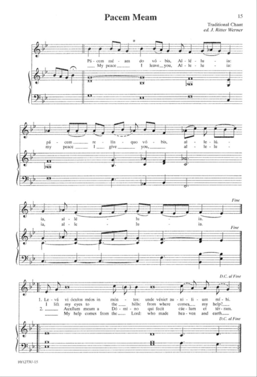 Gregorian Chant Gregorian Chant Unison Choir scores gallery preview page 16