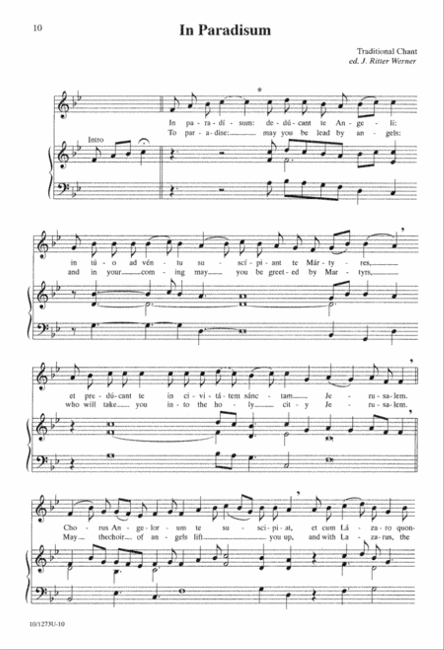 Gregorian Chant Gregorian Chant Unison Choir scores gallery preview page 11