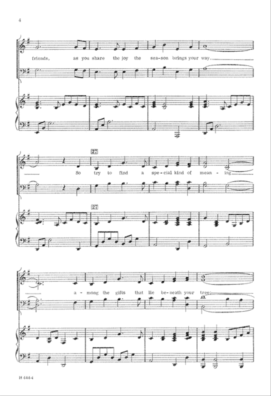 Have a Very Merry Christmas 4-Part scores gallery preview page 5